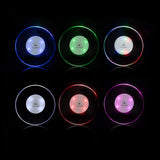 Battery Activated Multicolor Party Supplies Cup Holder Coasters (250Pack/1 Carton)