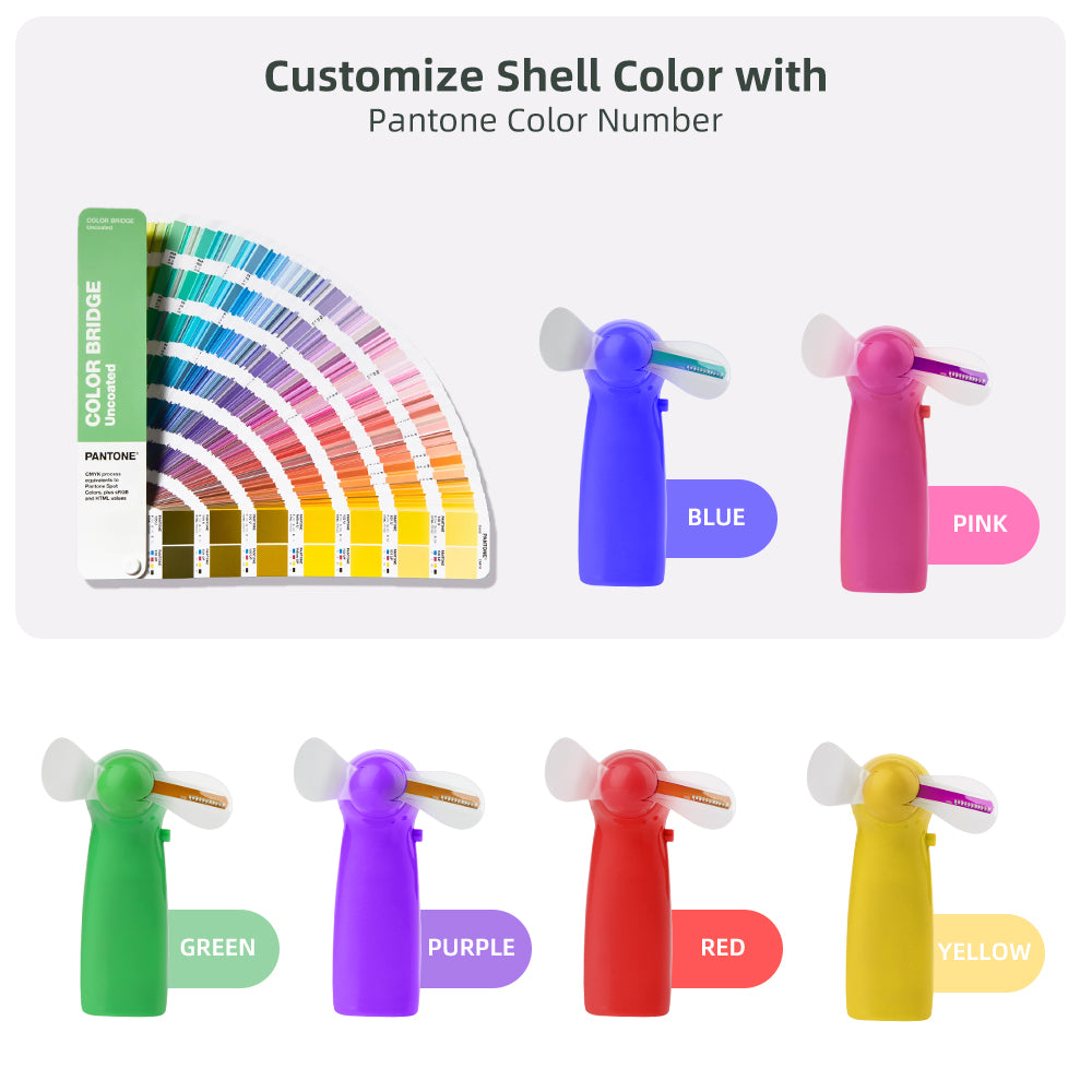 Wholesale Electric Handheld Led Programmable Led Message Fan(50 Pack)
