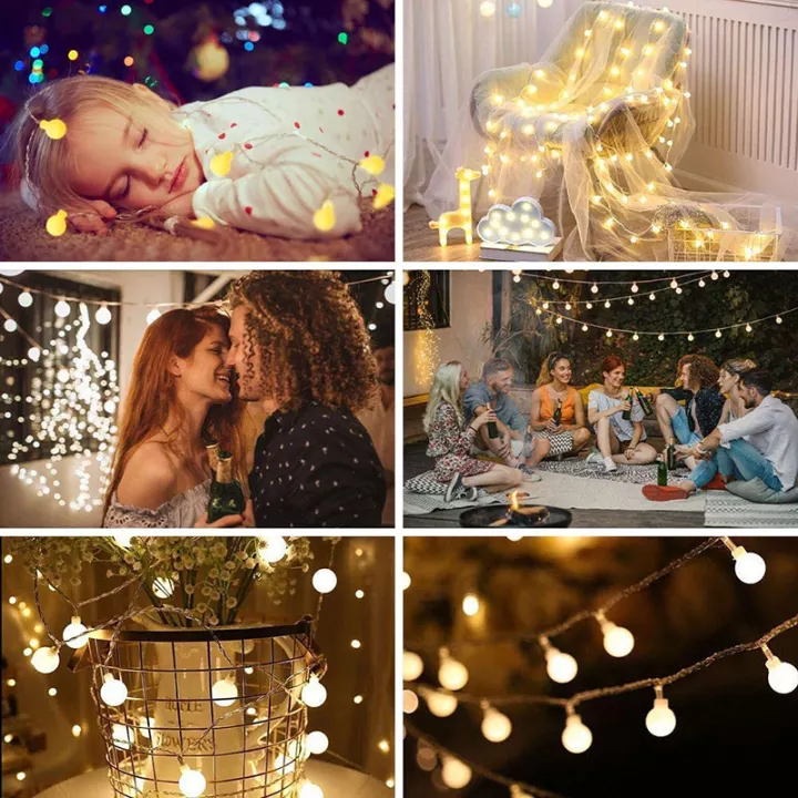 Globe Fairy String Lights Christmas Decoration