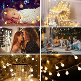 Globe Fairy String Lights Christmas Decoration