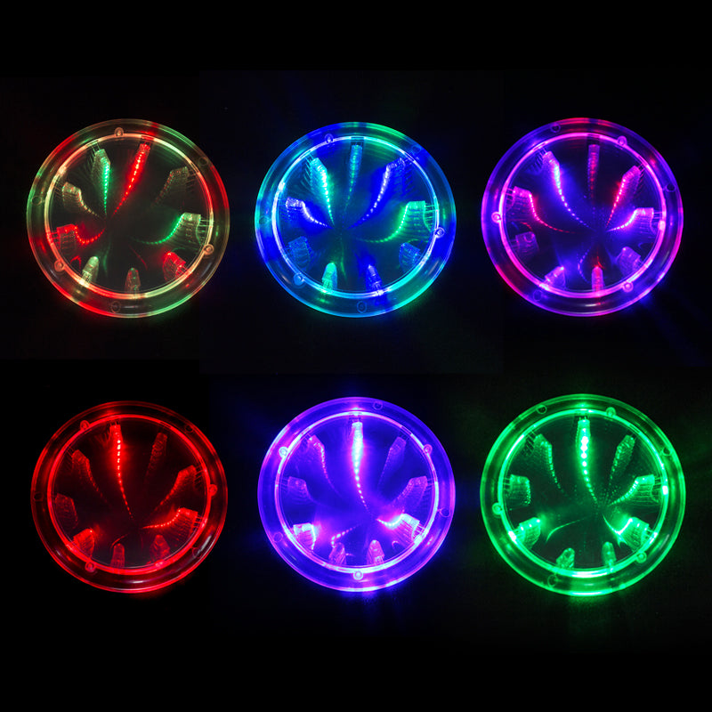 Multicolor Flashing Tunnel LED Coaster