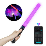 APP Control LED Lightsticks for Wedding, Birthday Party, Aniversary, Bar Club (200 PCS +1 Mini APP Transmitter)