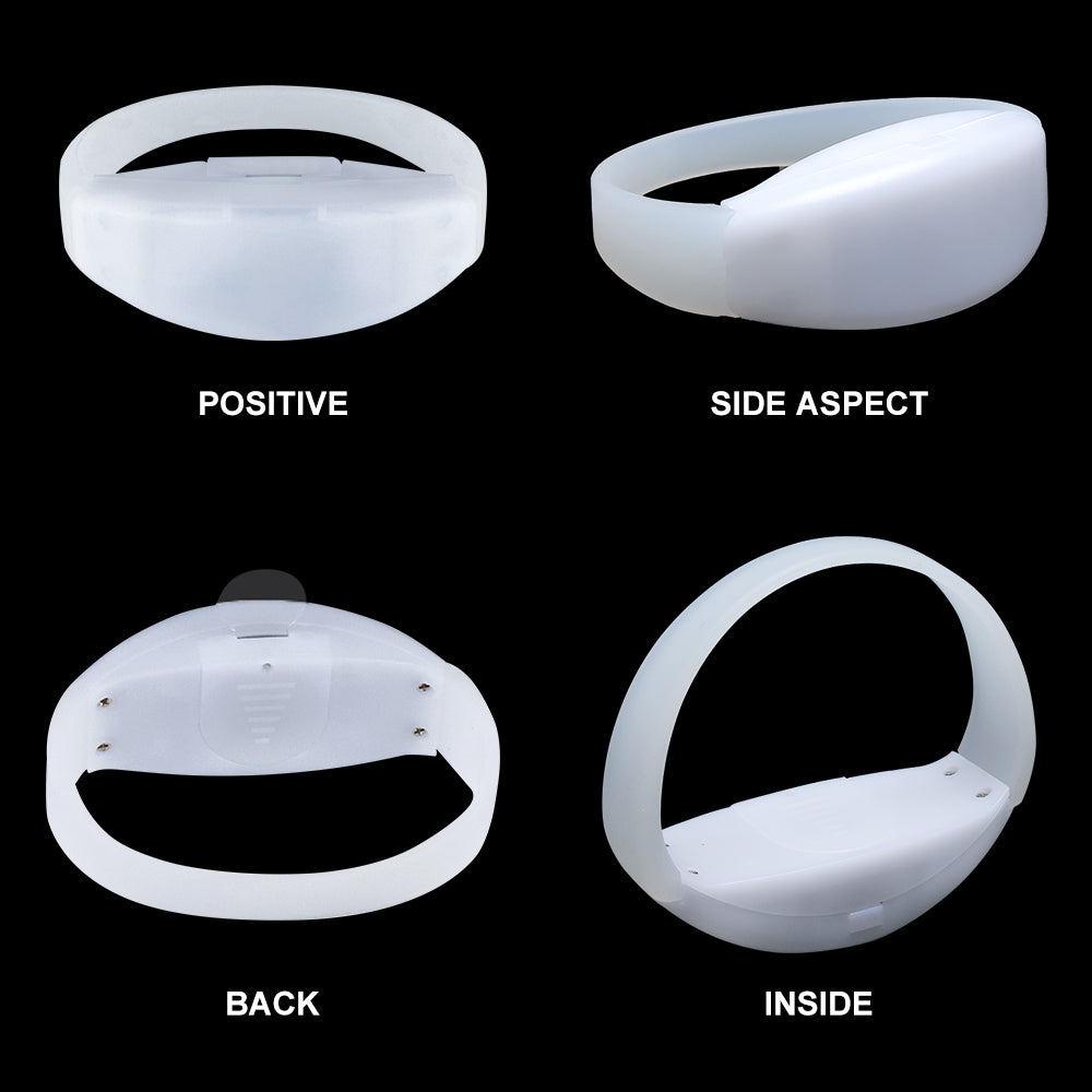 Wholesale Remote Controlled LED Wristbands (400PCS/1 Carton GFB005 Bracelets)