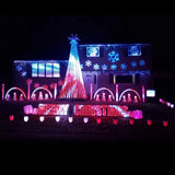 5V5CM Color Changing 32.8 FT 200 LED Christmas Addressable Fairy String Lights