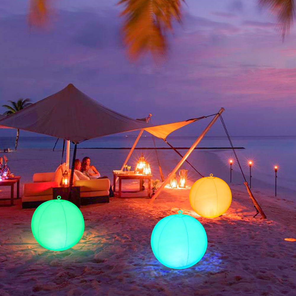 Solar Powered Inflatable LED Floating Ball(1 Pack)
