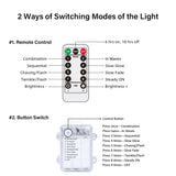 Indoor Fairy Lights, Battery Operated with Remote, Christmas, Party