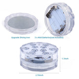 GFLAI IP68 Waterproof Multi Color Submersible LED Lights Underwater Pool Light Party Wedding Christmas Decoration