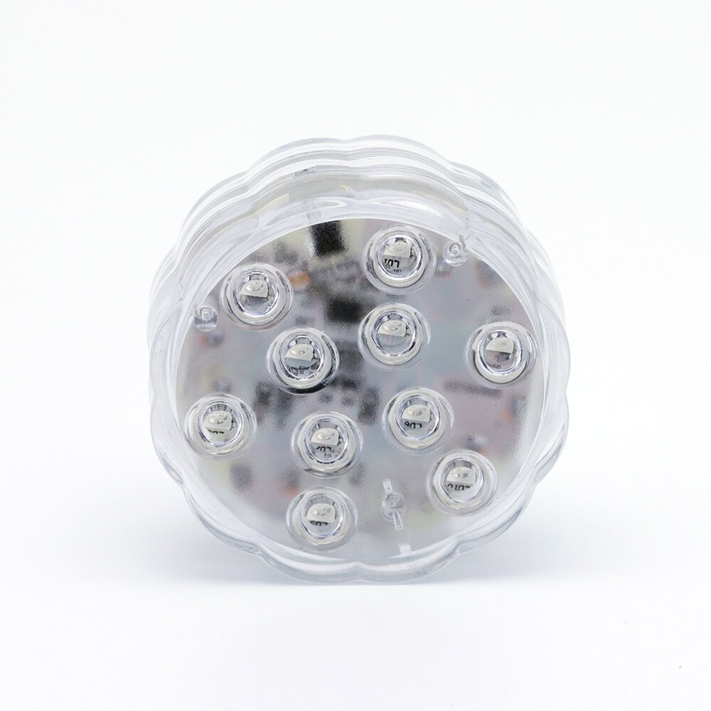 GFLAI IP68 Waterproof Multi Color Submersible LED Lights Underwater Pool Light Party Wedding Christmas Decoration