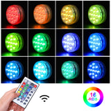 28 Key IR Remote Control Submersible LED Lights - GFLAI