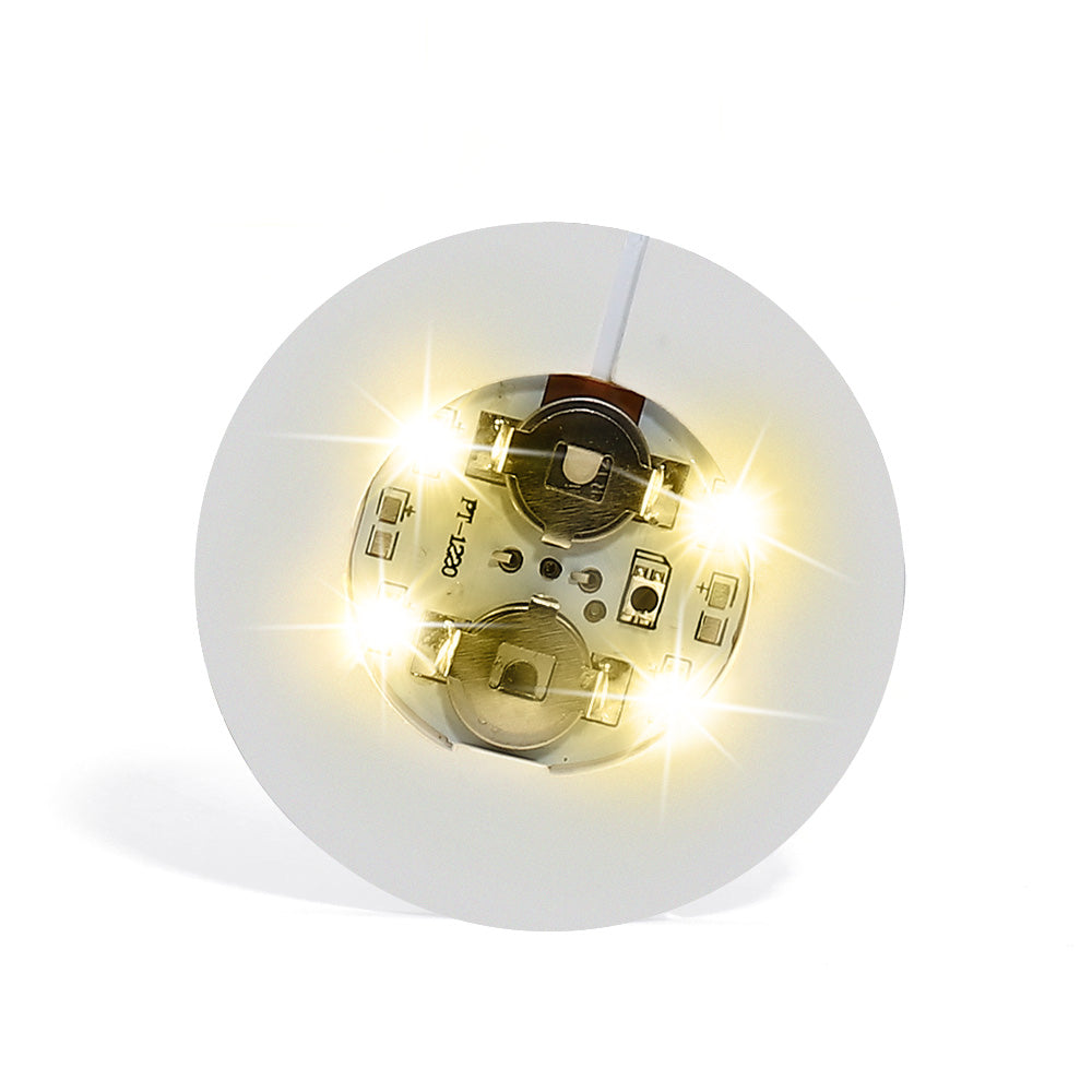 3 Flashing Modes LED Bottle Coaster Lights for Bar Decor