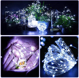 Indoor Fairy Lights, Battery Operated with Remote, Christmas, Party