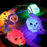 Battery Powered Halloween Ghost Skull Lights