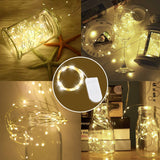 Fairy String Lights for Wedding Party Christmas Table Decor Warm White(12 Packs)