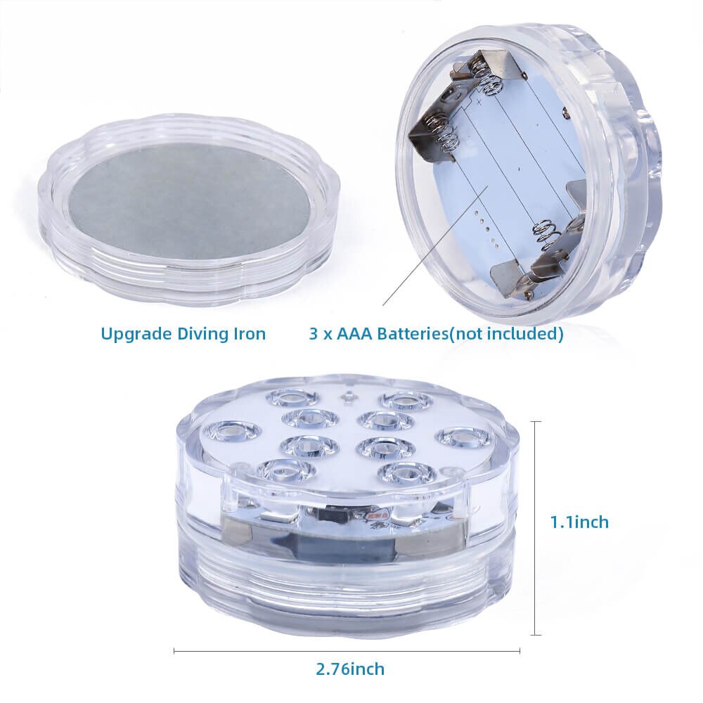 Wholesale Multi Color Submersible LED Lights Underwater Pool Light