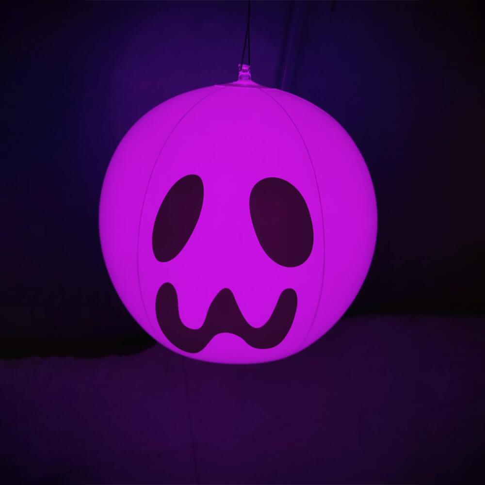 Remote Control Solar Charge Floating LED Beach Ball Garden Decor | GLODD - glodd.com