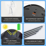 Solar Power Angel Wind Chimes