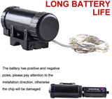 LED Bike Spoke Lights Battery 2-Tire Pack for Night Riding