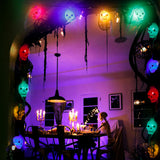 Battery Powered Halloween Ghost Skull Lights