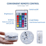 24 Key IR Remote Control Submersible Pool Lights - GFLAI