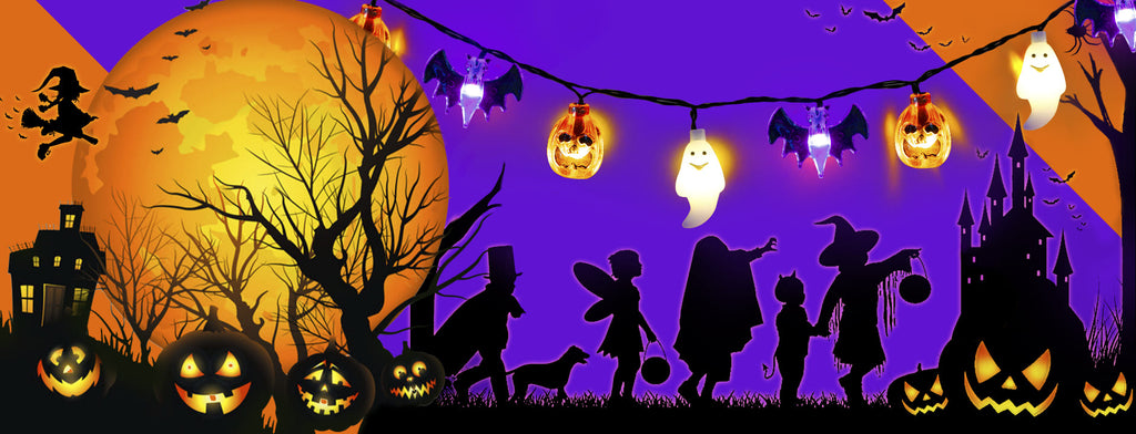 Ideen für Halloween-Beleuchtungsdekoration