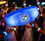 GFLAI GFB005 Remote-Controlled LED Wristband | 7 Colors | 100pcs GFC004 Remote Included