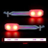 GFLAI GFB008 Fabric LED Wristbands | 100 Pack with GFC005 DMX
