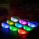 GFLAI GFB005 Remote-Controlled LED Wristband | 7 Colors | 100pcs GFC004 Remote Included