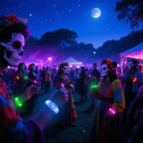 LED Party Wristbands – Sound-Activated RGB Lights for Holidays and Celebrations-100