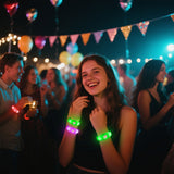 LED Party Wristbands – Sound-Activated RGB Lights for Holidays and Celebrations-100
