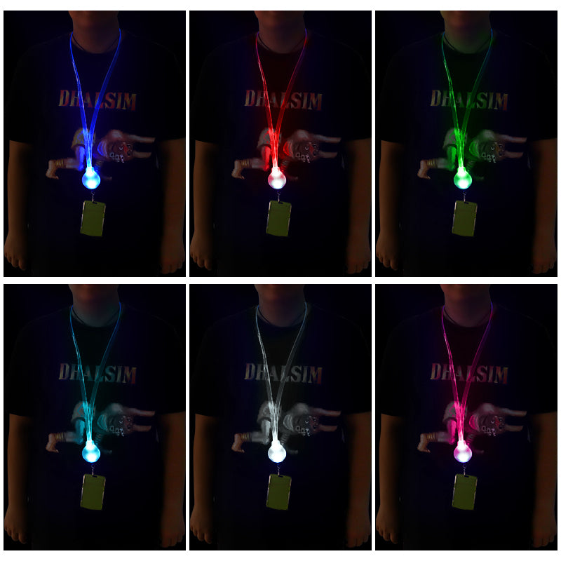 Remote Controlled TPU LED Lanyards for Events