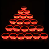 GFLAI GFB005 150-Pack Remote Control LED Wristbands with GFC004