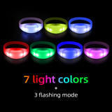 Light up Bracelets for Party Supplies(50Pack GFB005 Wristband)