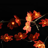 Autumn Maple Leaf Lights Outdoor Halloween Christmas Decoration
