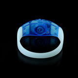 Blue Sound Activated LED Wristband