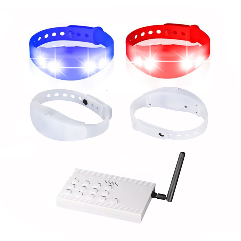 Wholesale GFB004 Remote Control Adjustbale Wristband LED Bracelets