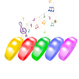 LED Party Wristbands – Sound-Activated RGB Lights for Holidays and Celebrations-100