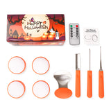 Halloween LED Pumpkin Lights with Remote and Timer 4Packs