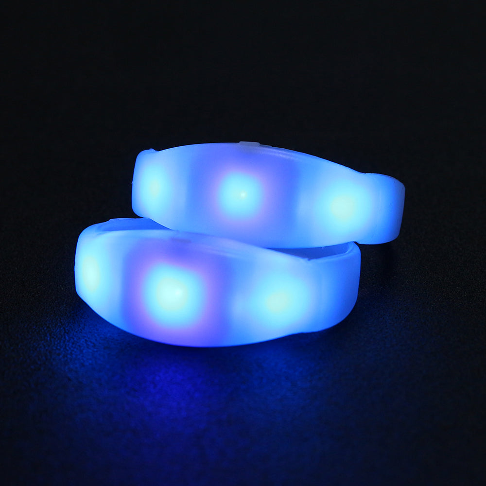 LED Party Supplies Button 7 Color Bracelet