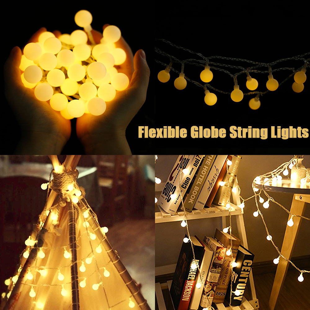 Globe Fairy String Lights Christmas Decoration