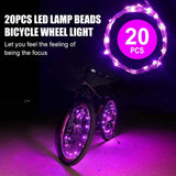 Wholesale Ornaments Bike Wheel Spoke Light (2 Tires)